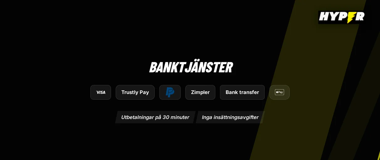 Välj insättningsmetod