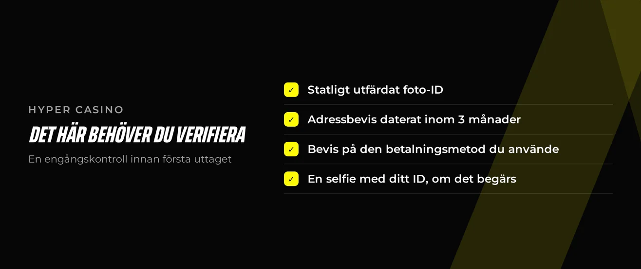 Förbered dina verifieringsdokument